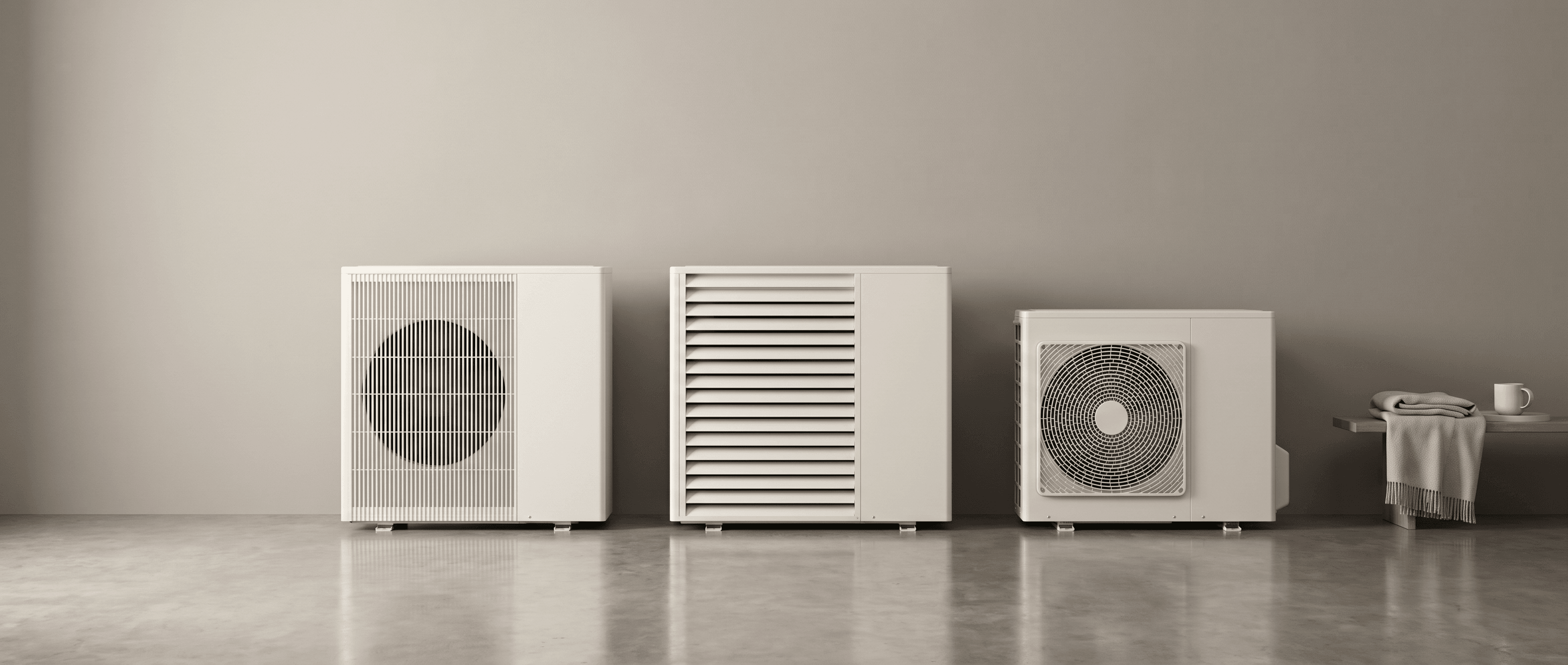 Drie warmtepomp-merken vergeleken
